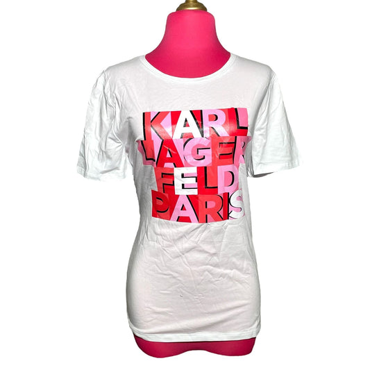 Blusa Karl Lagerfeld Blanca TALLA L